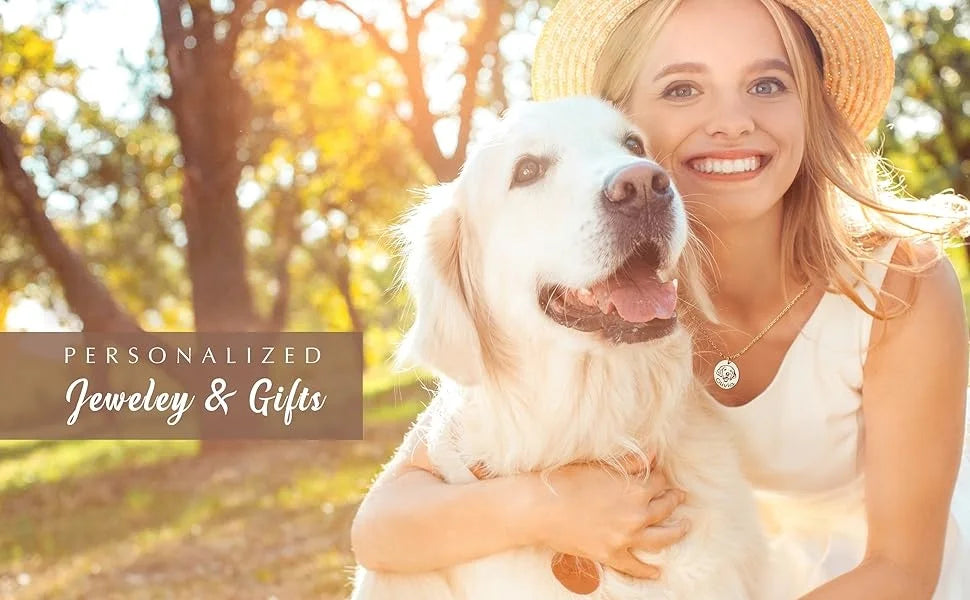 Amaxer Personalized Pet Photo Engraved Name Keychain Multiple Dog Cat Photo Engraved Memorial Christmas Gifts for Pet Lovers
